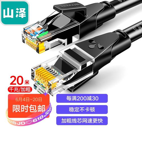 山澤六類網線 網絡順暢的基石，實惠之選